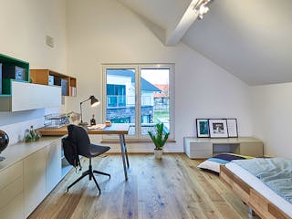 Fertighaus MH Günzburg von Fertighaus WEISS Schlüsselfertig ab 535096€, Satteldach-Klassiker Innenansicht 5