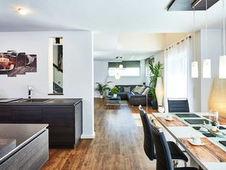 Fertighaus Haus Faber von Fertighaus WEISS Schlüsselfertig ab 527666€, Satteldach-Klassiker Innenansicht 1