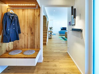 Fertighaus Haus Haberstumpf von Fertighaus WEISS Schlüsselfertig ab 615485€, Cubushaus Innenansicht 3