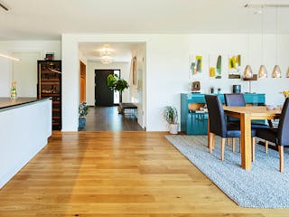 Fertighaus Haus John von Fertighaus WEISS Schlüsselfertig ab 593499€, Satteldach-Klassiker Innenansicht 3