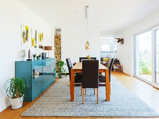 Fertighaus Haus John von Fertighaus WEISS Schlüsselfertig ab 580723€, Satteldach-Klassiker Innenansicht 4