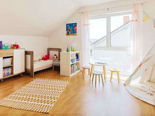 Fertighaus Haus John von Fertighaus WEISS Schlüsselfertig ab 593499€, Satteldach-Klassiker Innenansicht 7