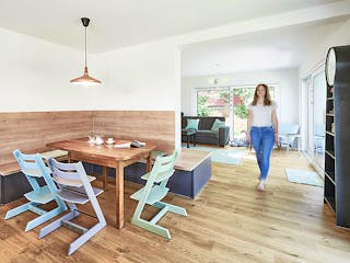 Fertighaus Haus Lenzen von Fertighaus WEISS Schlüsselfertig ab 453671€, Satteldach-Klassiker Innenansicht 3