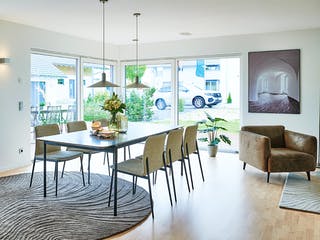 Fertighaus MH Erlangen von WEISS Holzhaus Schlüsselfertig ab 478098€, Satteldach-Klassiker Innenansicht 3