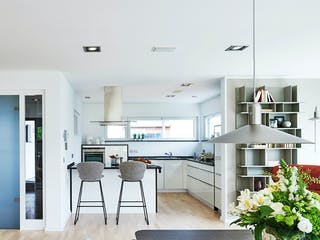 Fertighaus MH Erlangen von WEISS Holzhaus Schlüsselfertig ab 478098€, Satteldach-Klassiker Innenansicht 4