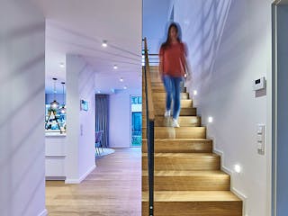 Fertighaus MH Poing - Balance von Fertighaus WEISS Schlüsselfertig ab 547801€, Satteldach-Klassiker Innenansicht 8