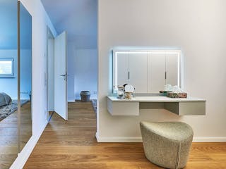 Fertighaus MH Poing - Balance von Fertighaus WEISS Schlüsselfertig ab 547801€, Satteldach-Klassiker Innenansicht 10