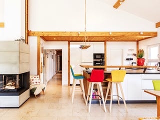 Fertighaus Haus Seiler von WEISS Holzhaus Schlüsselfertig ab 428875€, Bungalow Innenansicht 3