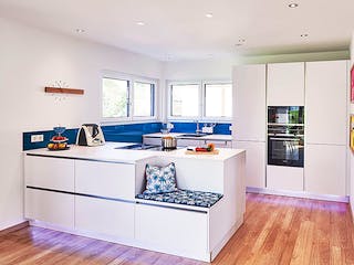 Fertighaus Haus Veith von WEISS Holzhaus Schlüsselfertig ab 371953€, Satteldach-Klassiker Innenansicht 3