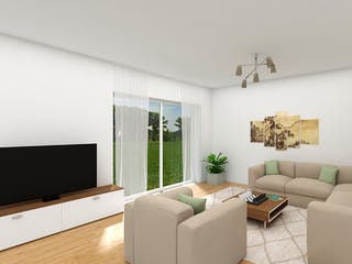 Massivhaus Stadthaus Cuxhaven von FIBAV Massivhaus, Satteldach-Klassiker Innenansicht 1