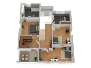 Massivhaus Stadtvilla Jena von FIBAV Massivhaus, Stadtvilla Grundriss 2