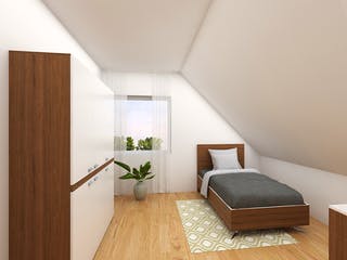 Massivhaus Stadthaus Kiel von FIBAV Massivhaus, Satteldach-Klassiker Innenansicht 5