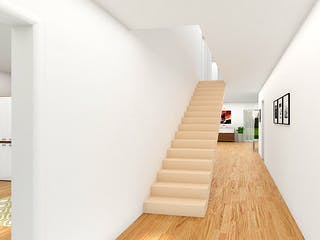 Massivhaus Stadthaus Münster von FIBAV Massivhaus, Satteldach-Klassiker Innenansicht 4