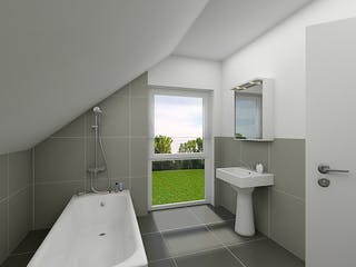 Massivhaus Stadthaus Münster von FIBAV Massivhaus, Satteldach-Klassiker Innenansicht 8