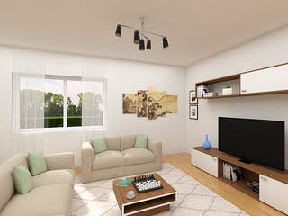 Massivhaus Stadthaus Werder von FIBAV Massivhaus, Satteldach-Klassiker Innenansicht 1