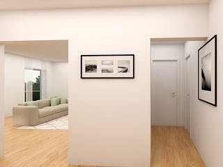 Massivhaus Stadthaus Werder von FIBAV Massivhaus, Satteldach-Klassiker Innenansicht 4