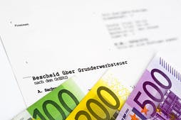 Finanzierung - Grunderwerbssteuerbescheid