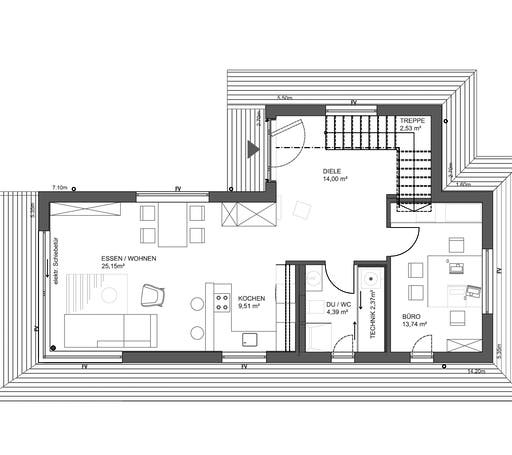 fine Musterhaus München Floorplan 1