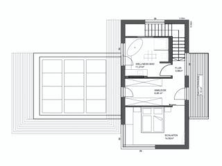 Fertighaus fine - MH München von LUXHAUS, Cubushaus Grundriss 2