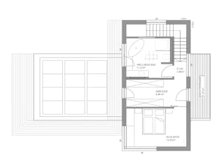 Fertighaus Musterhaus München von LUXHAUS, Cubushaus Grundriss 2