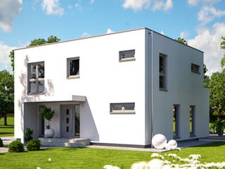 Fertighaus Fine Arts 148 von Bärenhaus Schlüsselfertig ab 262941€, Cubushaus Außenansicht 1
