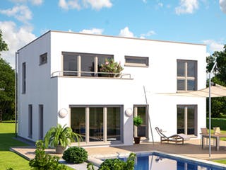 Fertighaus Fine Arts 148 von Bärenhaus Schlüsselfertig ab 262941€, Cubushaus Außenansicht 2