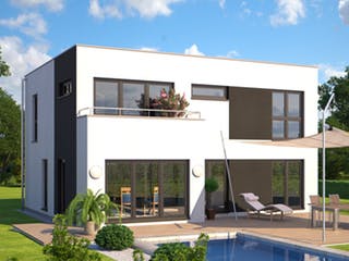 Fertighaus Fine Arts 148 von Bärenhaus Schlüsselfertig ab 262941€, Cubushaus Außenansicht 4