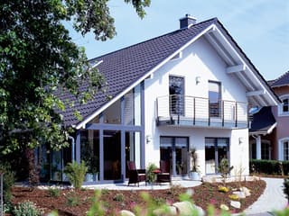 Fertighaus FINESSE 300 - MH Fellbach von FingerHaus, Satteldach-Klassiker Außenansicht 1