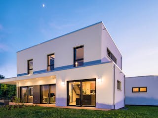 Fertighaus MH Gießen - ALTERO von FingerHaus Schlüsselfertig ab 581422€, Cubushaus Außenansicht 2