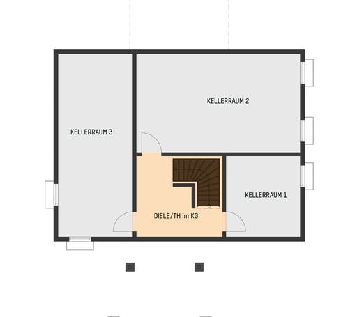 Fertighaus MH Frankenberg - JUNO 402 von FingerHaus Schlüsselfertig ab 322468€, Satteldach-Klassiker Grundriss 3