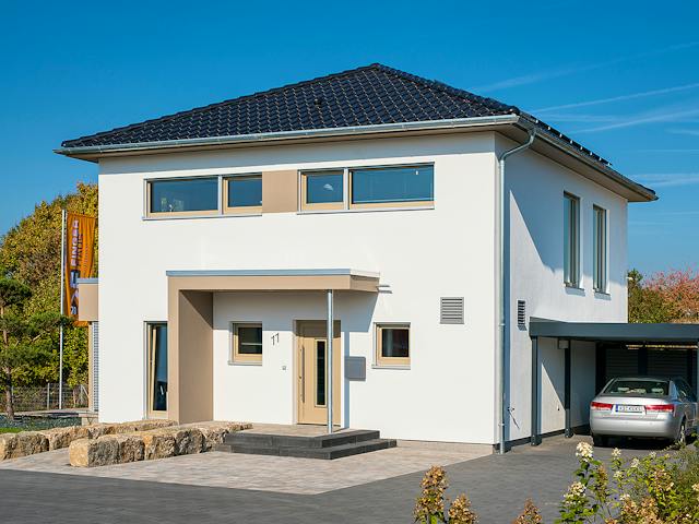 Fertighaus MH Kassel - MEDLEY 3.0 300 B W von FingerHaus Schlüsselfertig ab 472075€, Stadtvilla Außenansicht 1