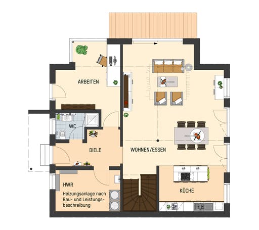Fingerhaus - Medley 3.0 300 B W MH Kassel Floorplan 1