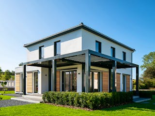 Fertighaus MH Frankenberg - MEDLEY 3.0 300 B von FingerHaus Schlüsselfertig ab 463691€, Stadtvilla Außenansicht 1
