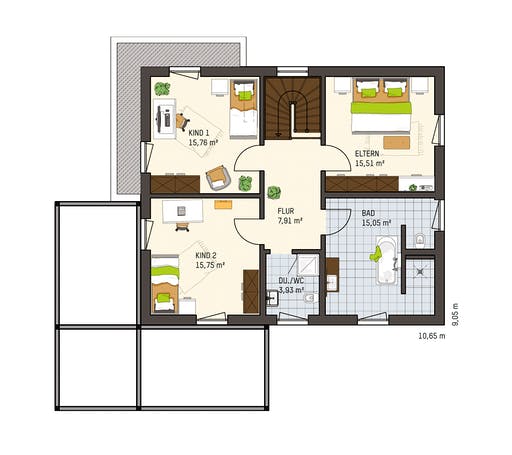 Fingerhaus - Medley 3.0 300B Falkenberg Floorplan 2