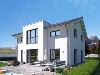 Fertighaus SENTO 403 D S215 von FingerHaus Schlüsselfertig ab 402715€, Satteldach-Klassiker Außenansicht 1