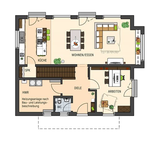 Fingerhaus - SENTO 500B S215 MH Frankenberg Floorplan 1