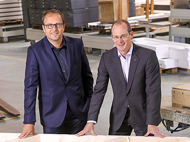 Klaus Cronau und Dr. Mathias Schäfer von FingerHaus