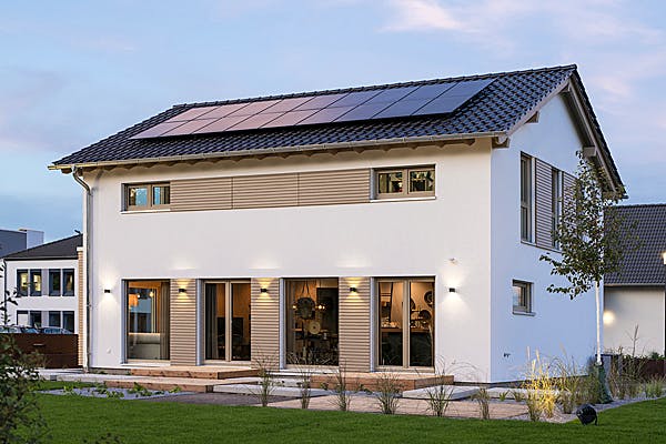 Zweistöckiges Satteldachhaus von FingerHaus