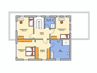 Fertighaus Freiburg von Fingerhut Haus Schlüsselfertig ab 597971€, Cubushaus Grundriss 2