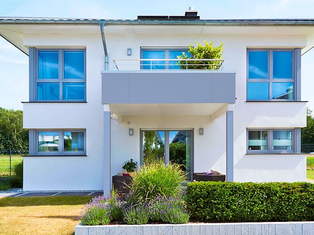 Fertighaus Köln von Fingerhut Haus Schlüsselfertig ab 572723€, Stadtvilla Außenansicht 2