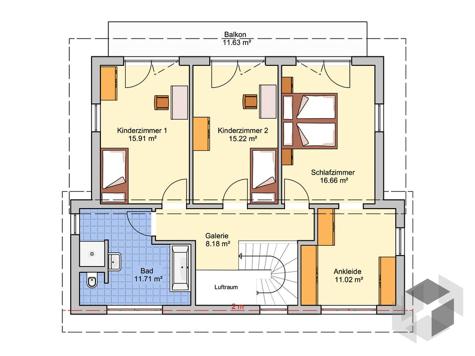 Lux von Fingerhut Haus Grundriss
