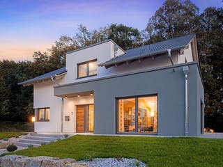 Fertighaus Bad Vilbel - Musterhaus NEU von Fingerhut Haus Schlüsselfertig ab 593766€, Satteldach-Klassiker Außenansicht 7 Fertighaus Bad Vilbel - Musterhaus NEU von Fingerhut Haus Schlüsselfertig ab 593766€, Satteldach-Klassiker Außenansicht 7