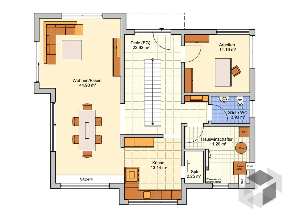 Bad Vilbel - Musterhaus NEU von Fingerhut Haus Grundriss