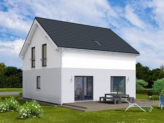 Fertighaus Pico 10 von Fingerhut Haus, Satteldach-Klassiker Außenansicht 1