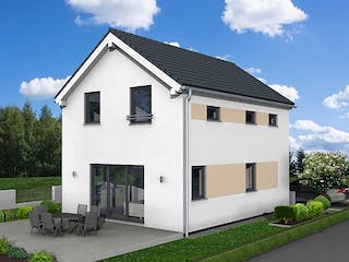 Fertighaus Pico 6 von Fingerhut Haus, Satteldach-Klassiker Außenansicht 1