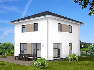 Fertighaus Pico 9 von Fingerhut Haus, Stadtvilla Außenansicht 1