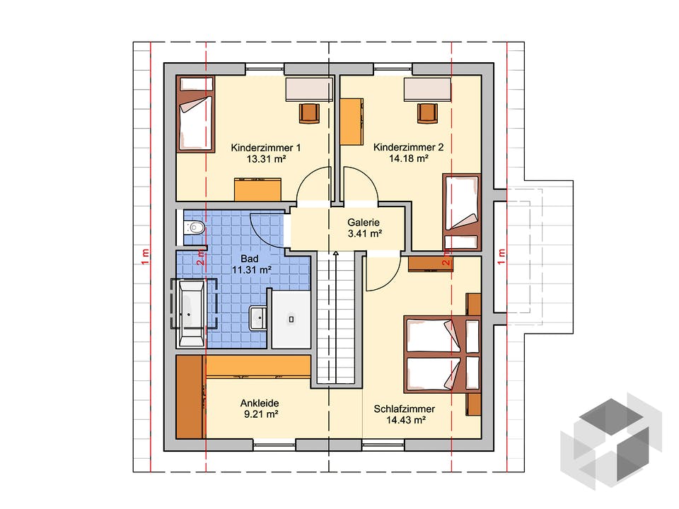 Seka von Fingerhut Haus Grundriss