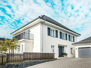 Fertighaus Suro von Fingerhut Haus Schlüsselfertig ab 605649€, Stadtvilla Außenansicht 2