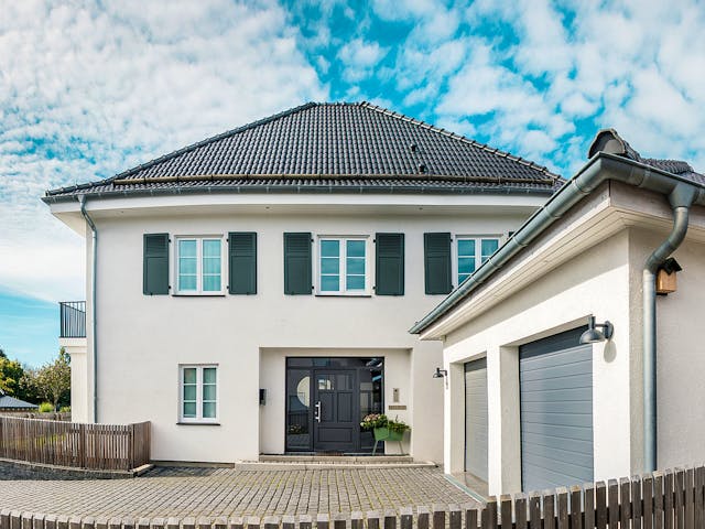 Fertighaus Suro von Fingerhut Haus Schlüsselfertig ab 605649€, Stadtvilla Außenansicht 3