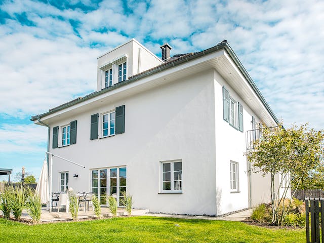 Fertighaus Suro von Fingerhut Haus Schlüsselfertig ab 605649€, Stadtvilla Außenansicht 4